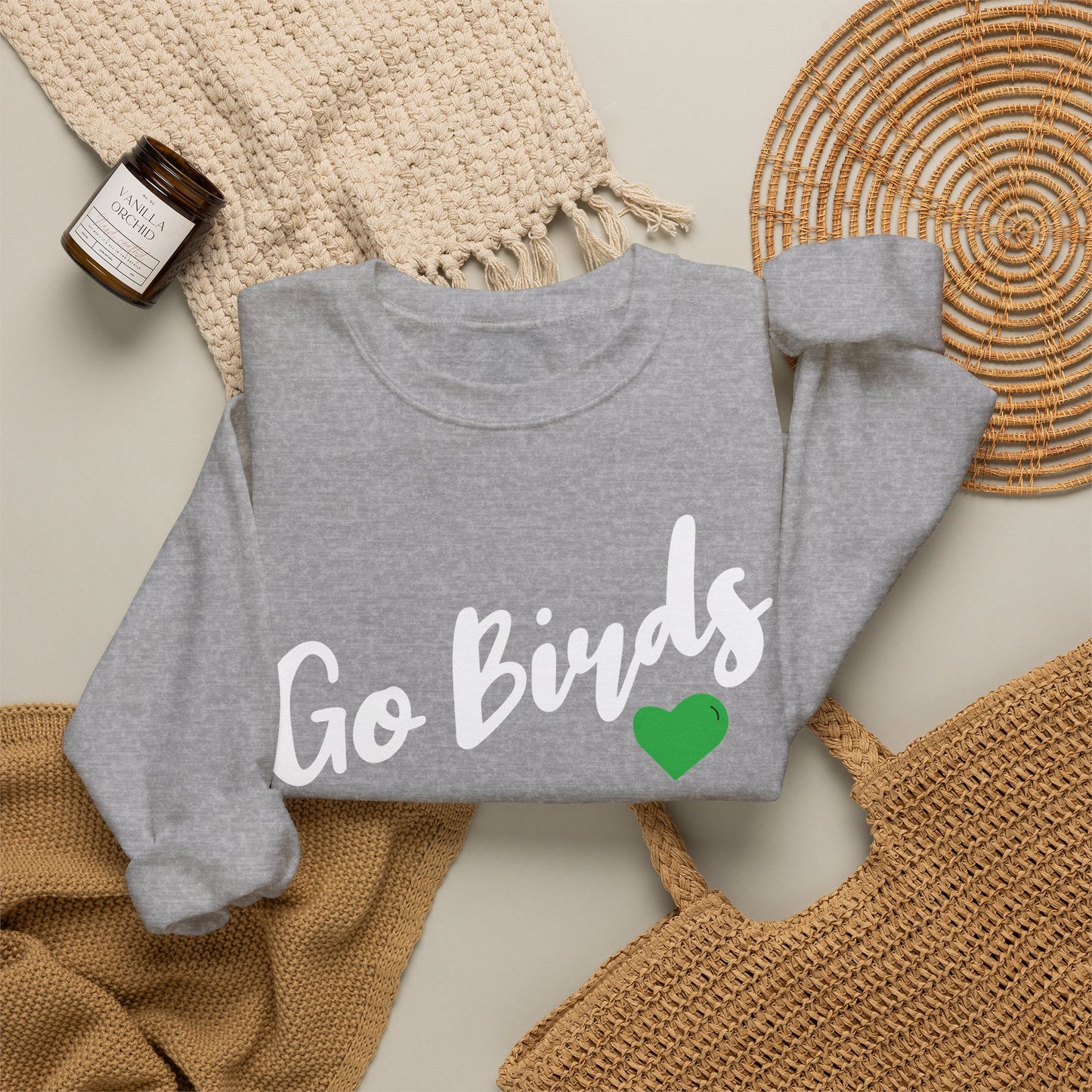 Birds Crewneck Sweatshirt