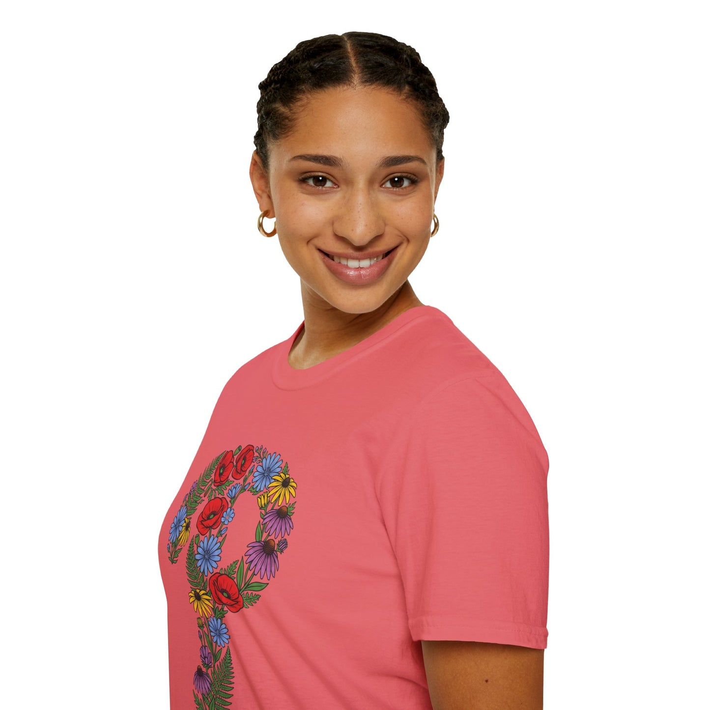Floral  P T-Shirt