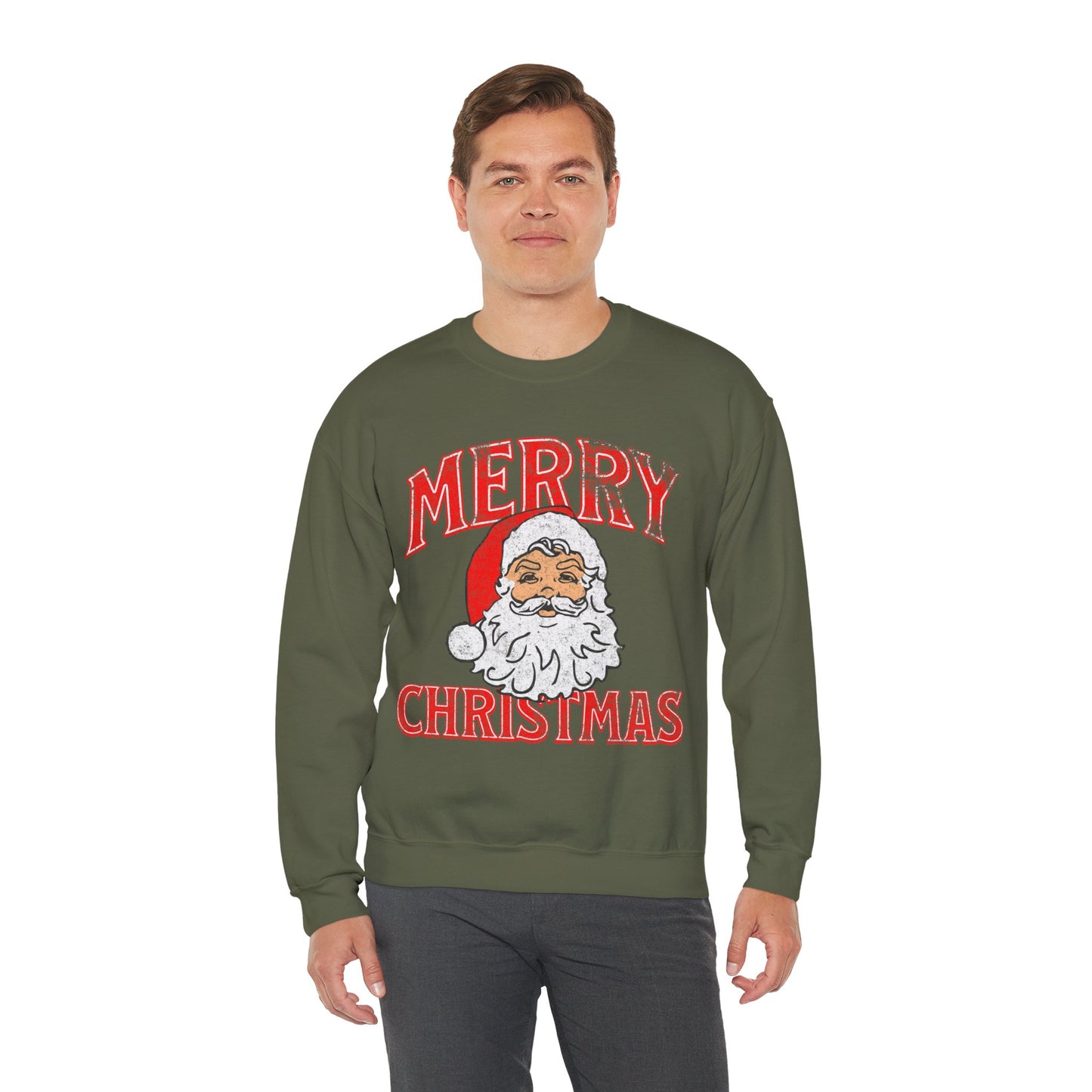 Merry Christmas Unisex Heavy Blend™ Crewneck Sweatshirt