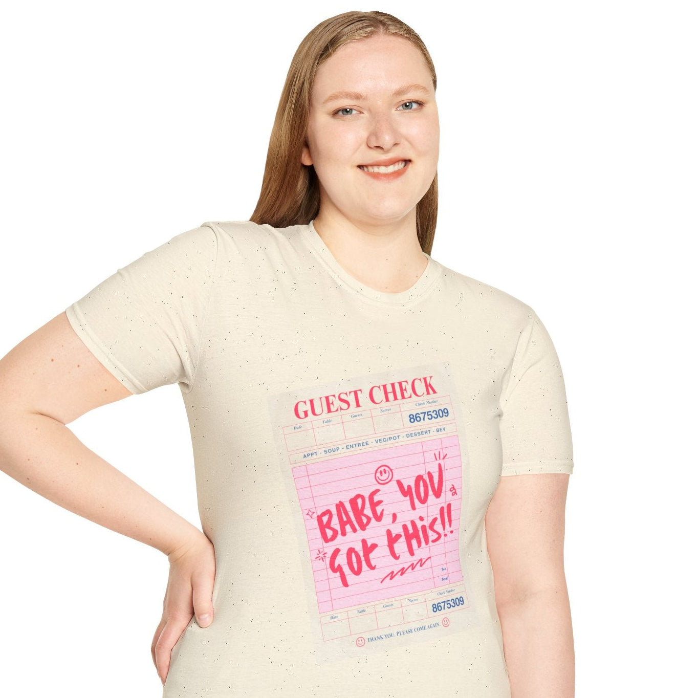 You Got This Babe Diner Check T-Shirt