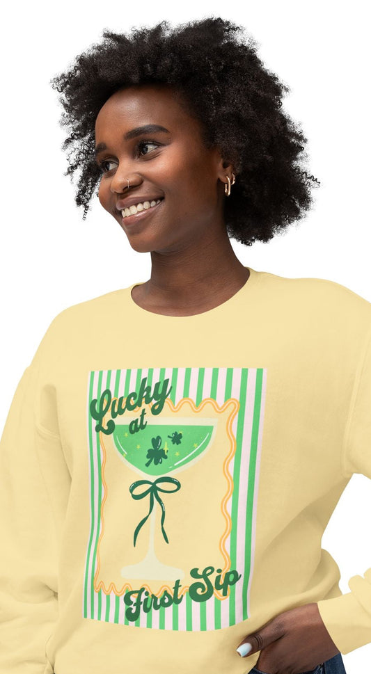 Lucky Sip Sweatshirt