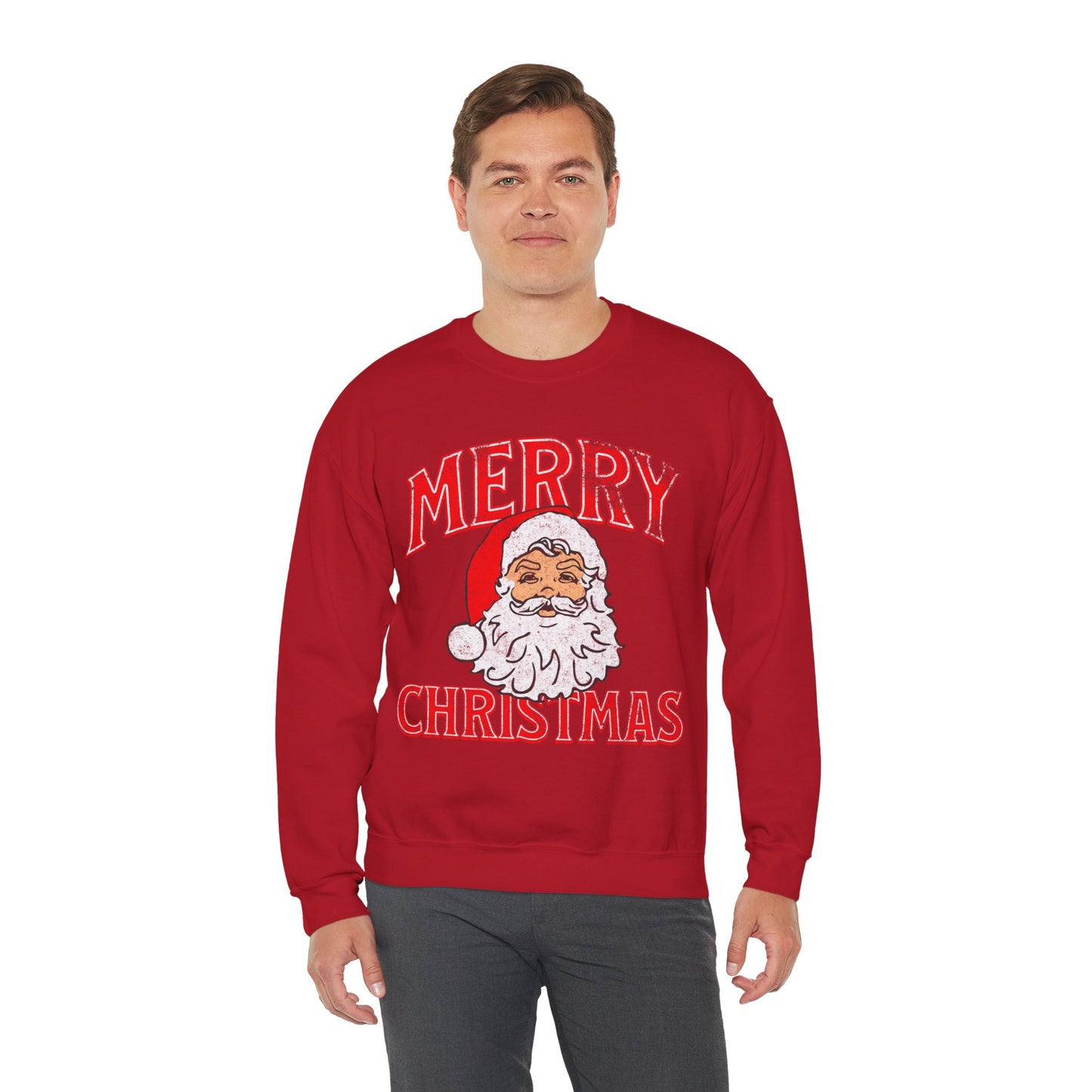 Merry Christmas Unisex Heavy Blend™ Crewneck Sweatshirt