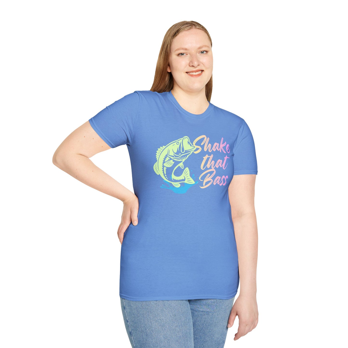 Shake That Bass Neon Gradient T-Shirt