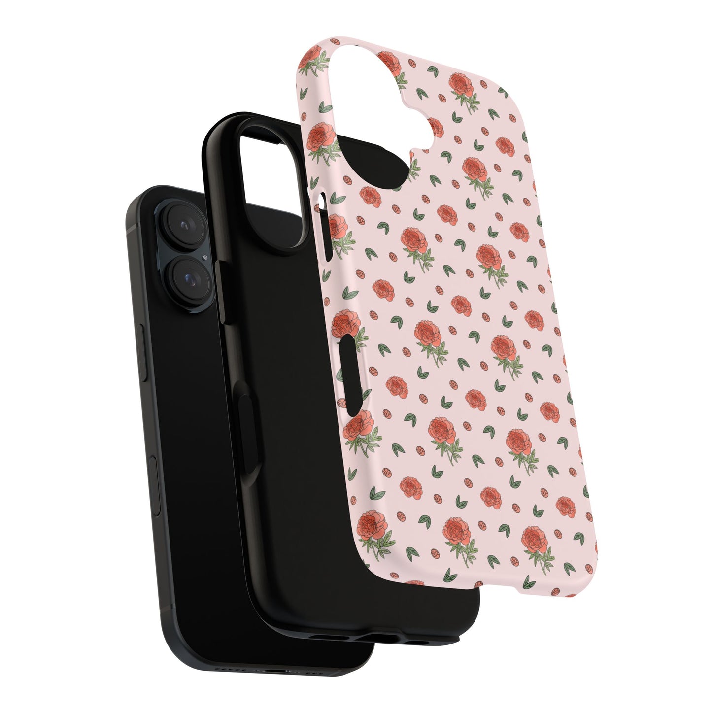 Peony Collage Phone Case