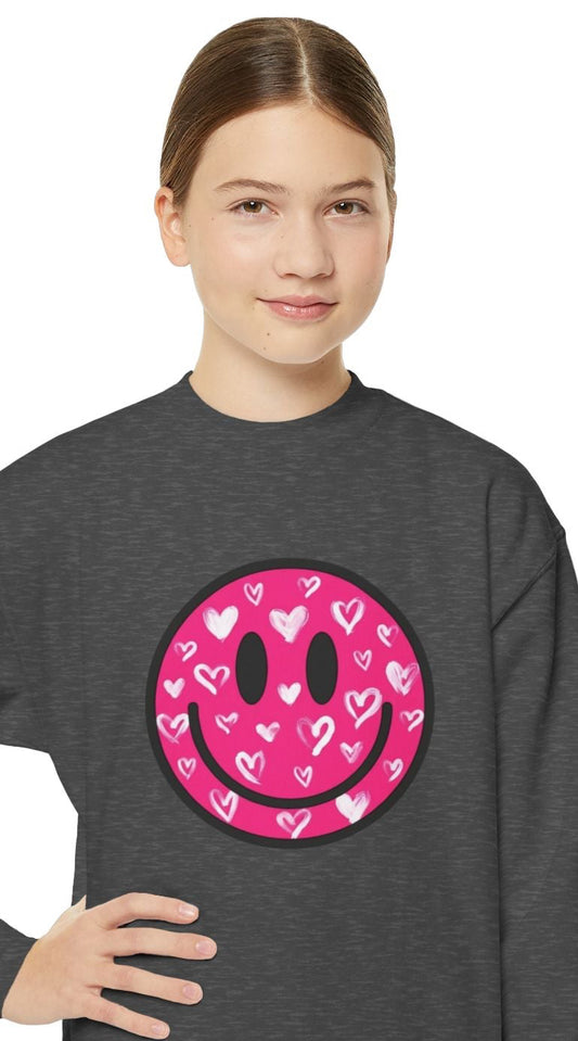Graffiti Hearts Youth Sweatshirt
