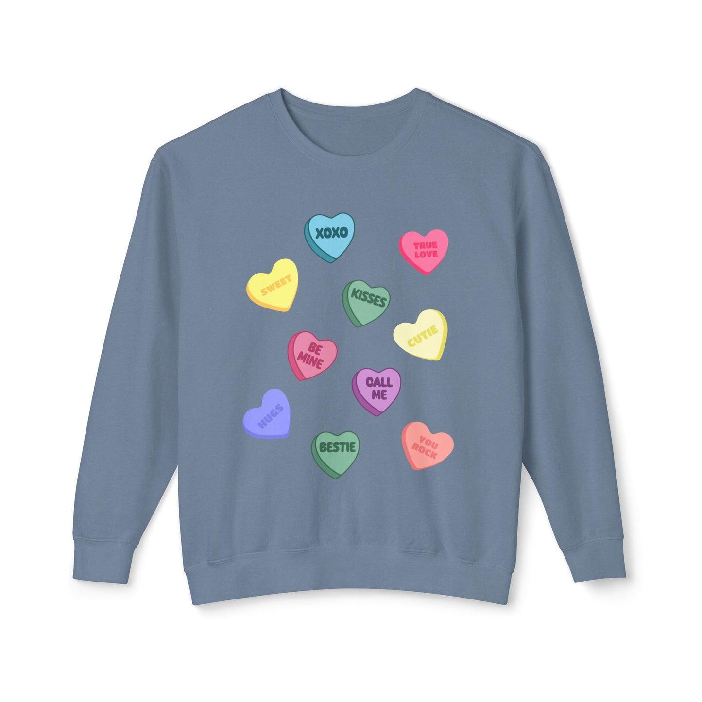 Candy Heart Crewneck Sweatshirt