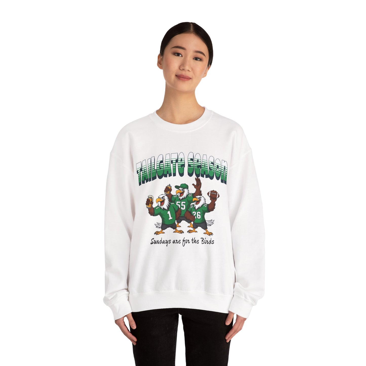 Birds Tailgate Unisex Heavy Blend™ Crewneck Sweatshirt
