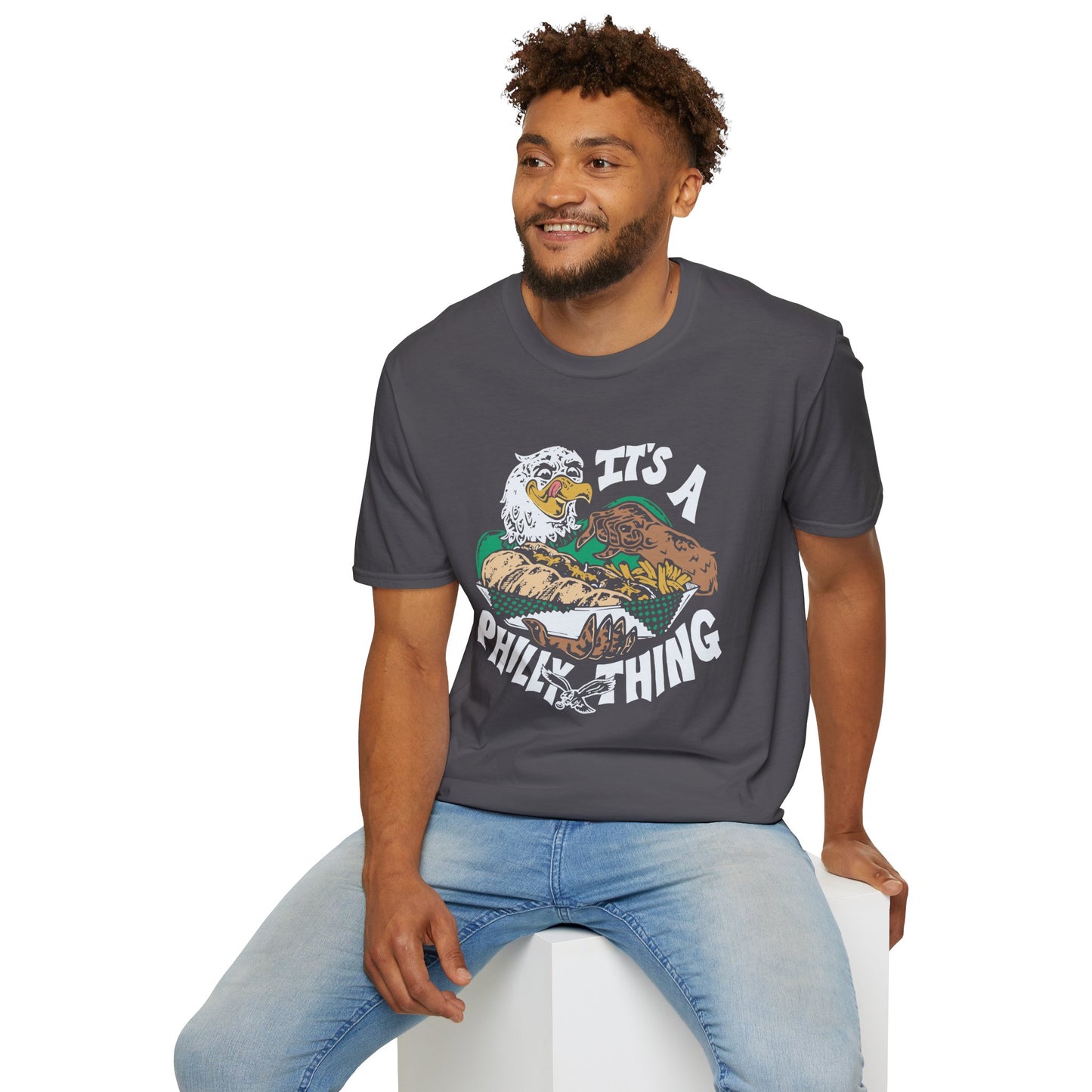 Cheesesteak Unisex Softstyle T-Shirt