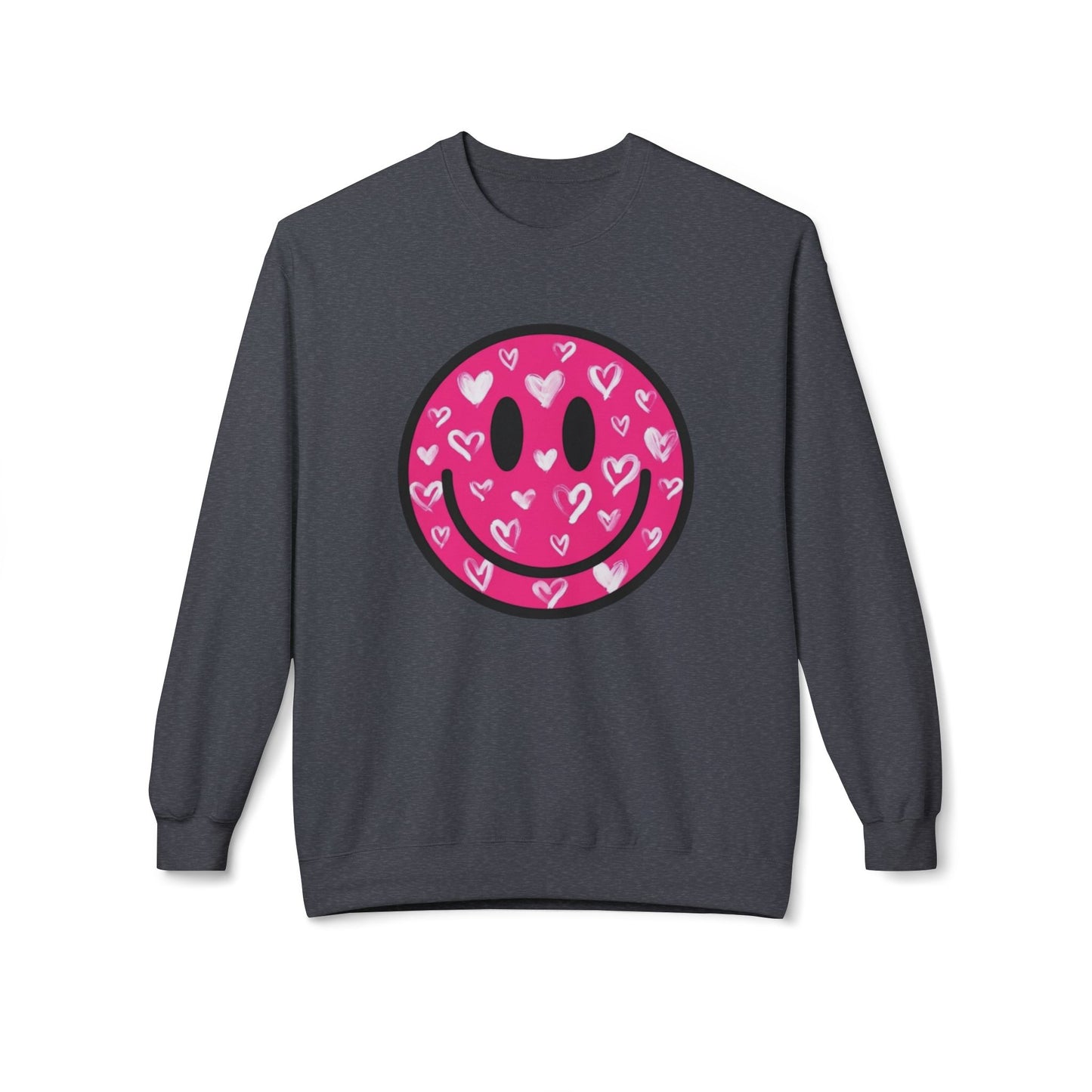 Graffiti Heart Crewneck Sweatshirt