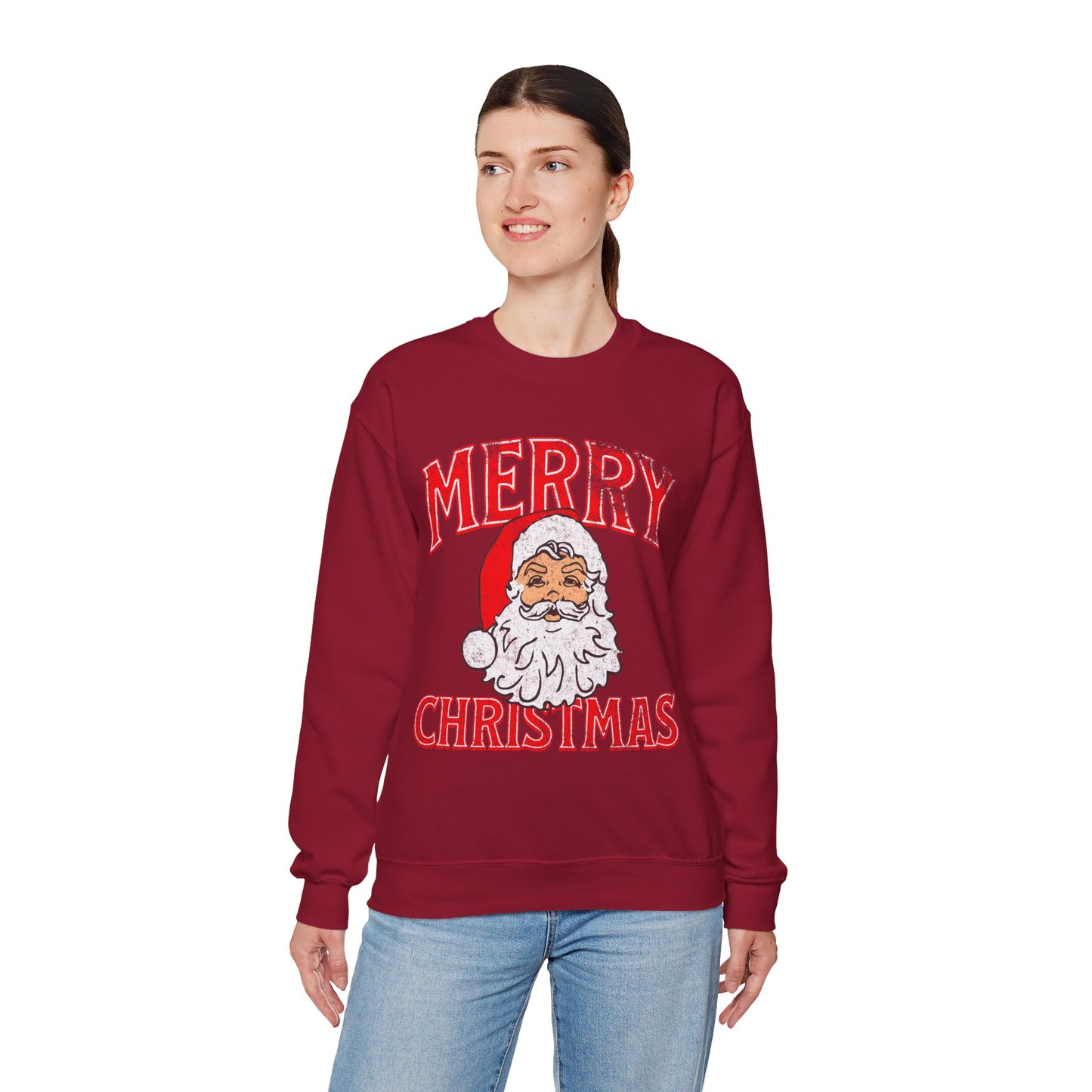 Merry Christmas Unisex Heavy Blend™ Crewneck Sweatshirt