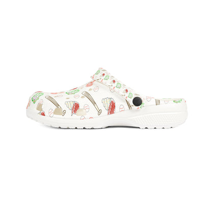 Philly Pattern Clogs — EVA Foam Slip-On Shoes