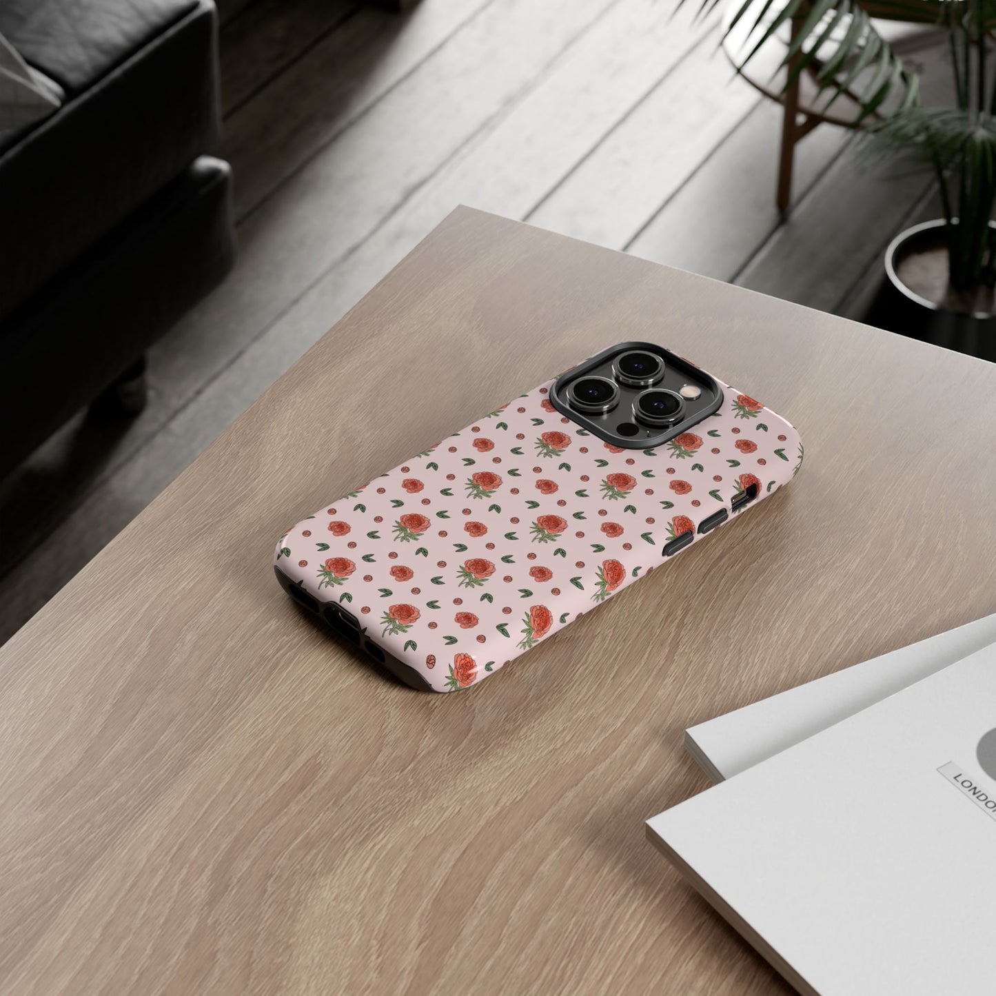 Peony Collage Phone Case
