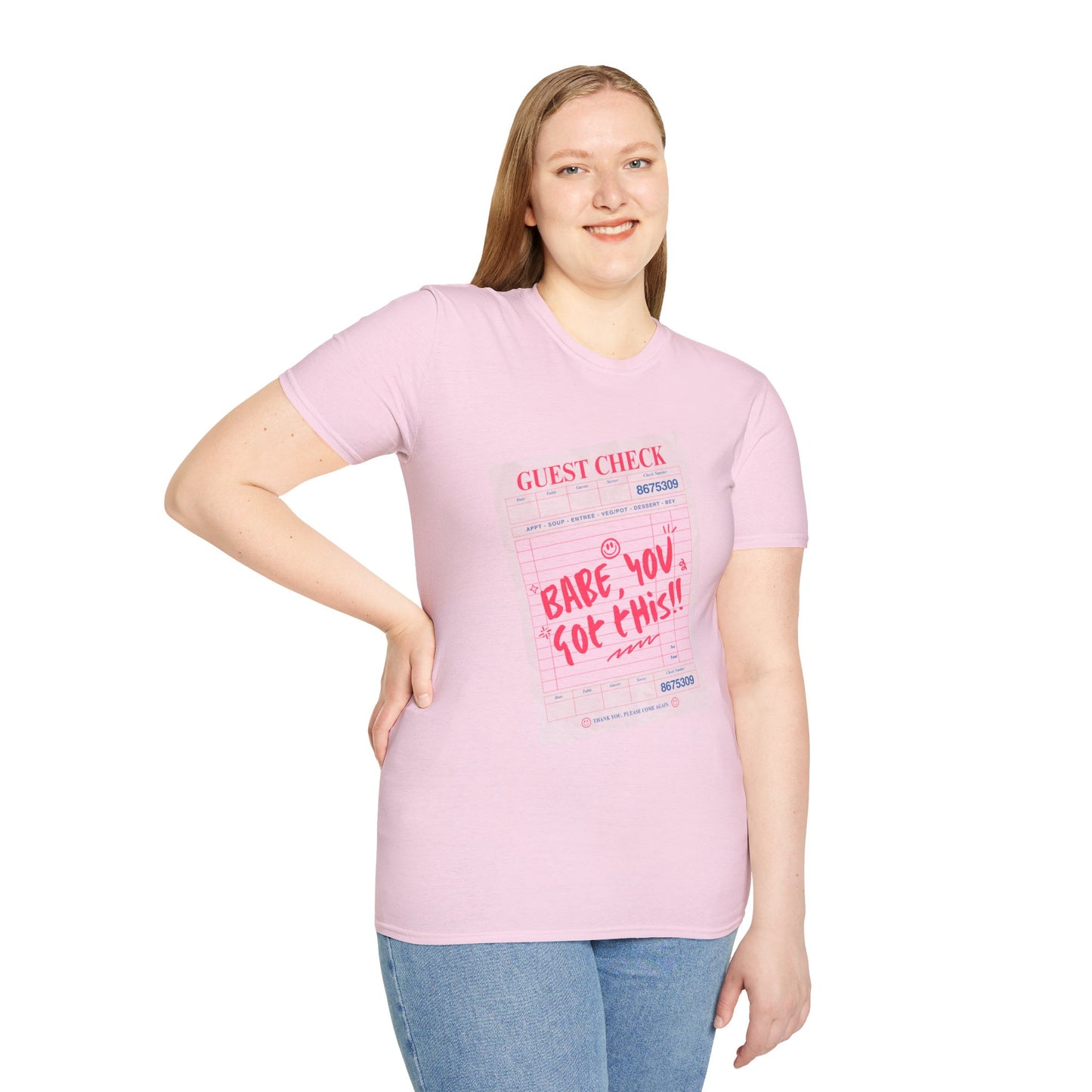 You Got This Babe Diner Check T-Shirt