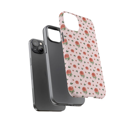 Peony Collage Phone Case