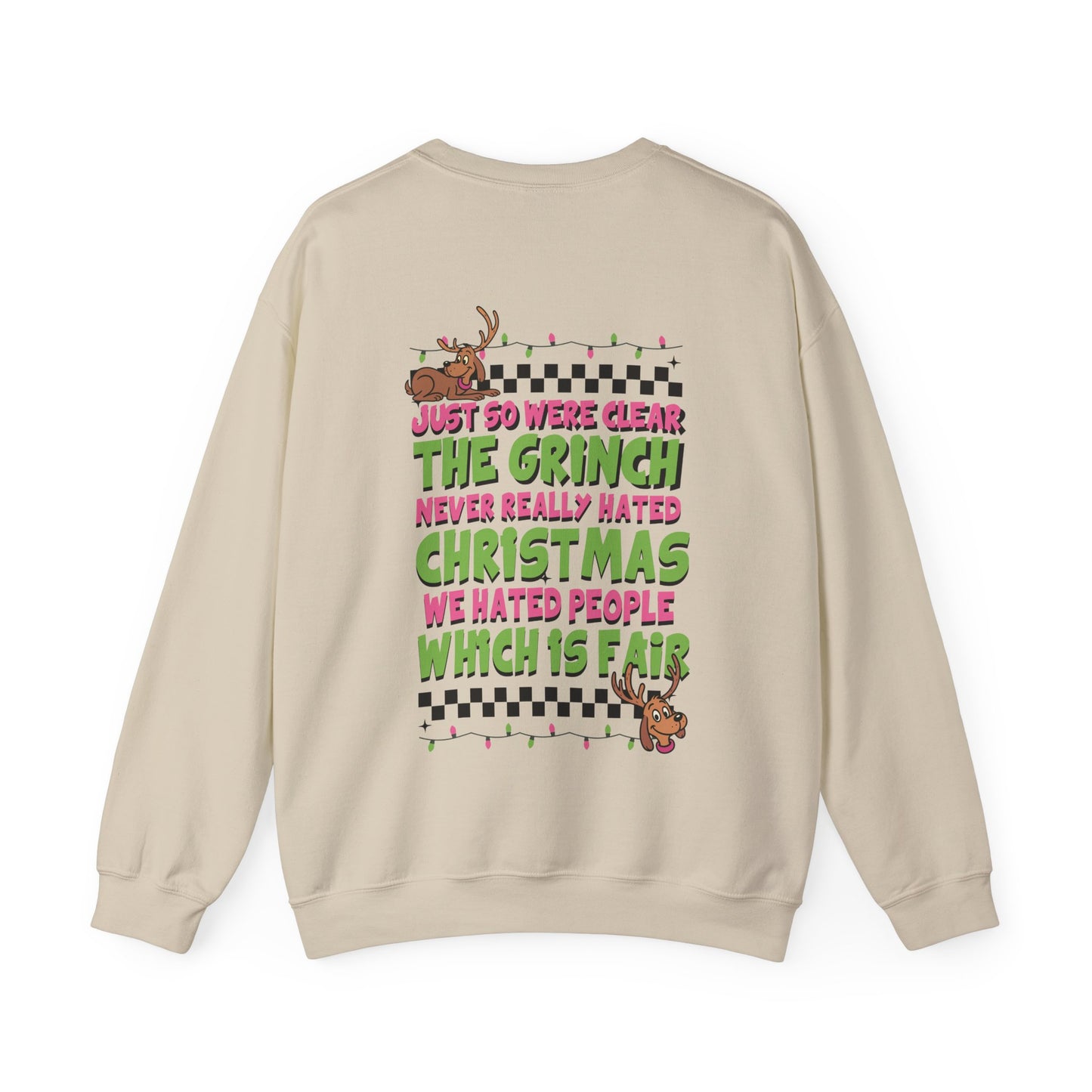 Grinch Crewneck Sweatshirt