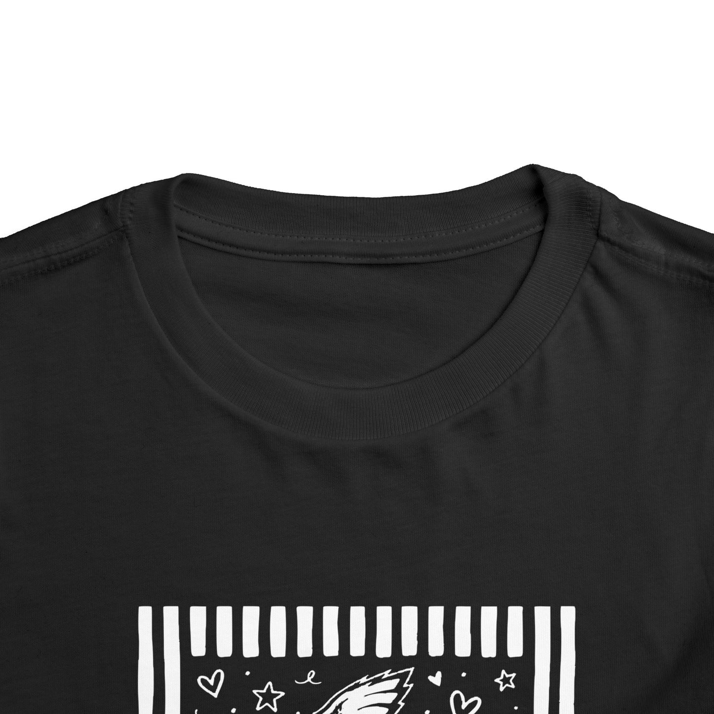 Eagles Girl Collage Toddler Tee