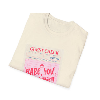 You Got This Babe Diner Check T-Shirt
