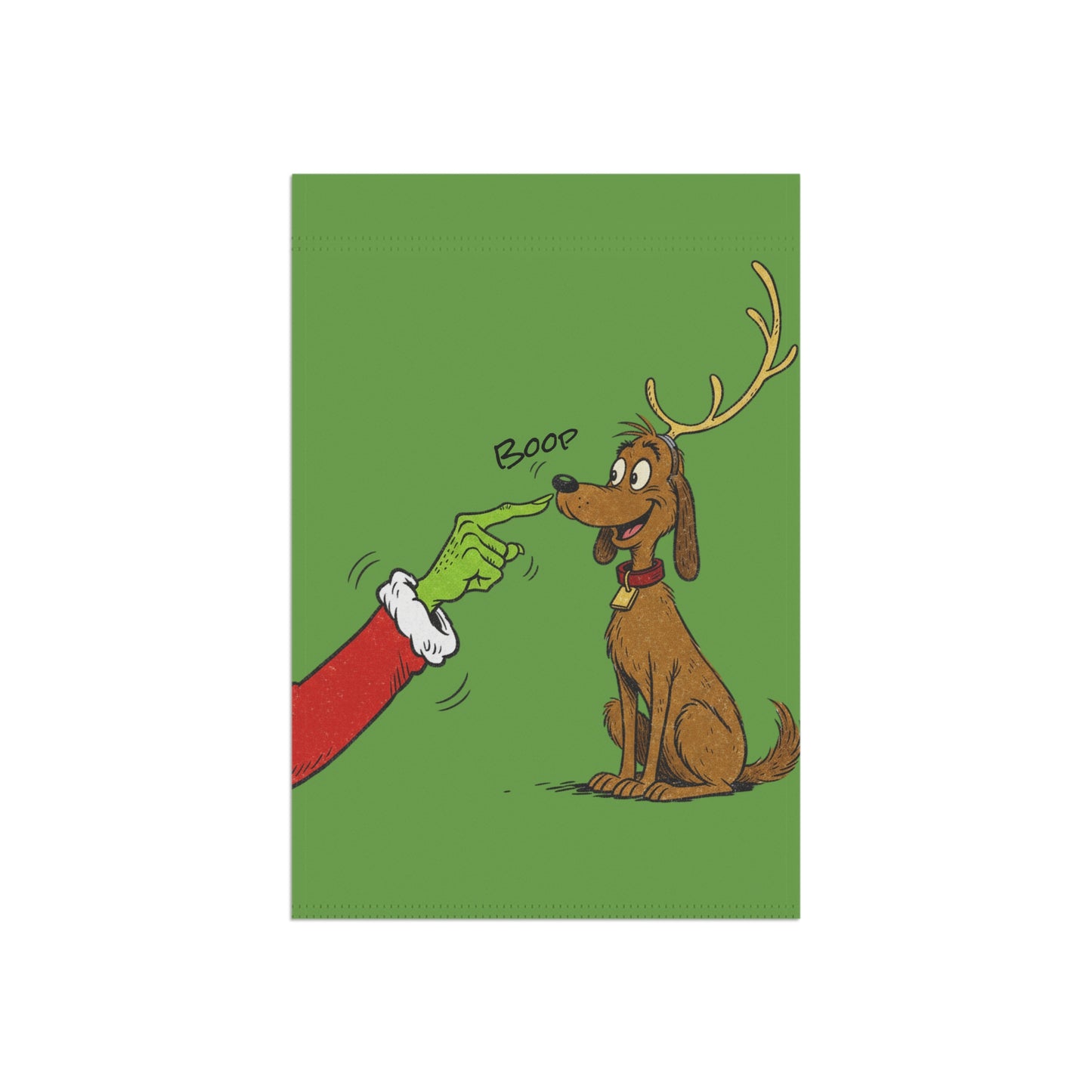 Grinch Boop Garden & House Banner