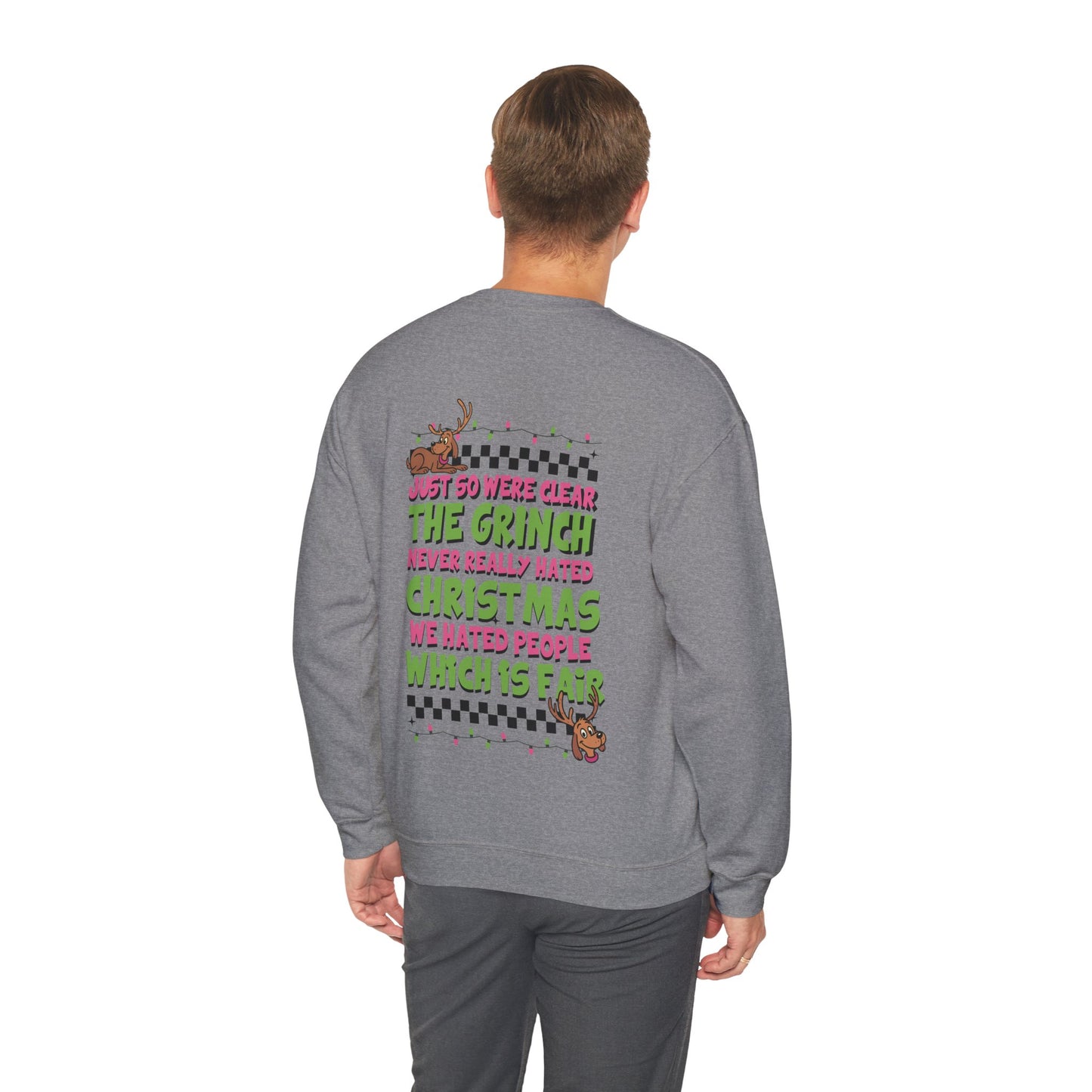Grinch Crewneck Sweatshirt