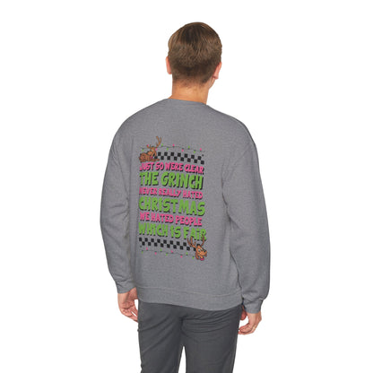 Grinch Crewneck Sweatshirt