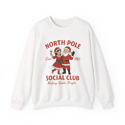 Santa Social Sweatshirt