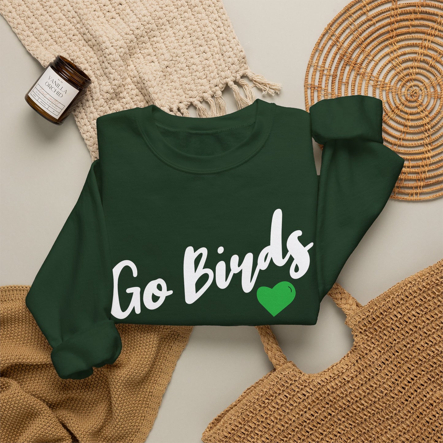 Birds Crewneck Sweatshirt