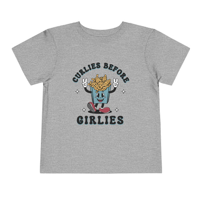 Curlies Before Girlies Toddler Tee