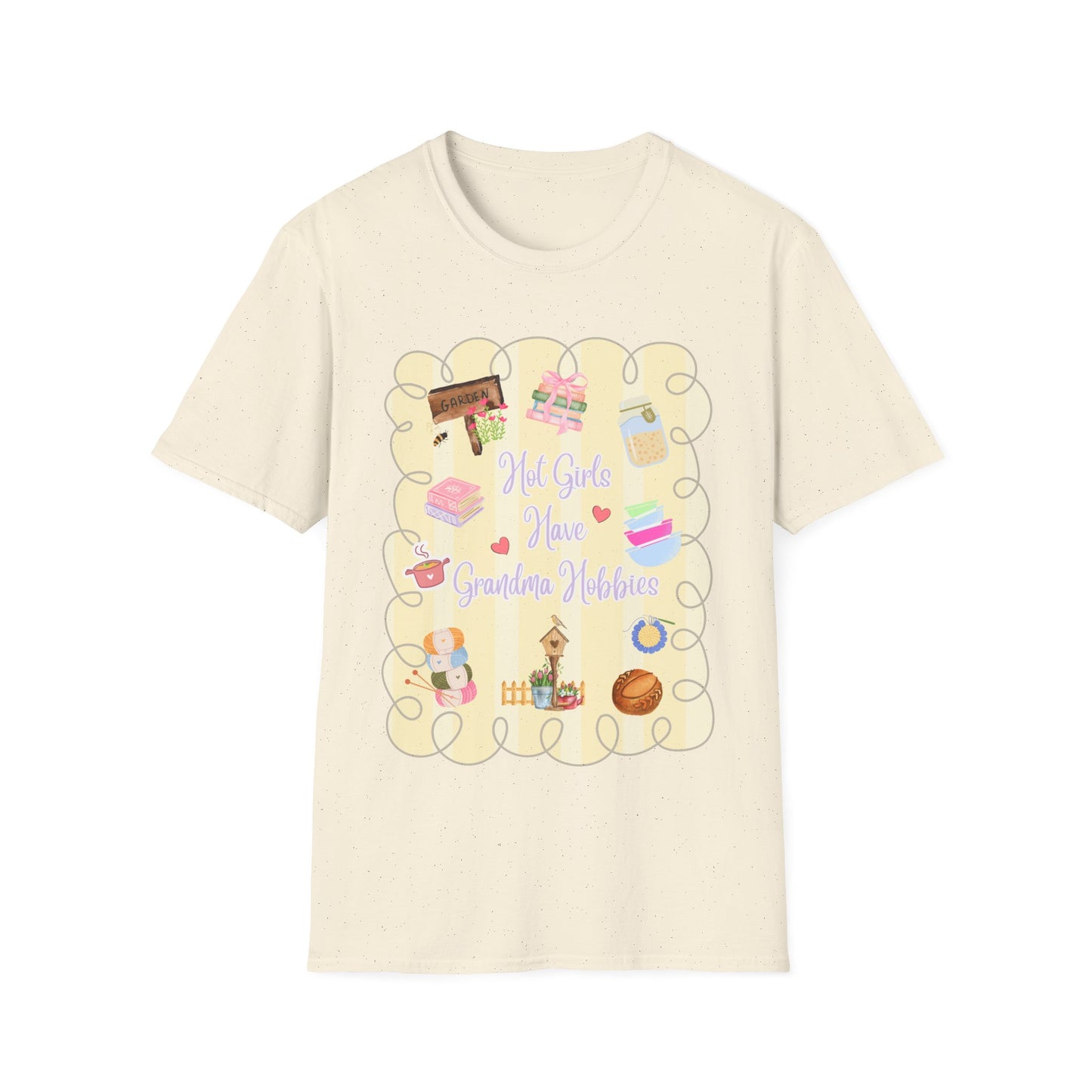 Hot Girls Grandma Hobbies T-Shirt