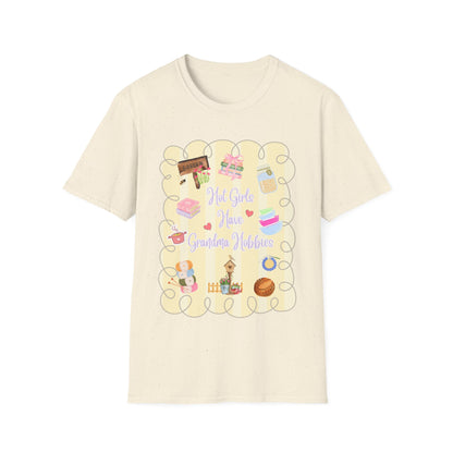 Hot Girls Grandma Hobbies T-Shirt