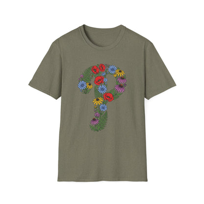 Floral  P T-Shirt