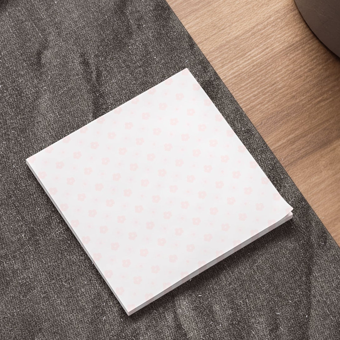 Daisy Post-it Note Pads — Floral Sticky Notes