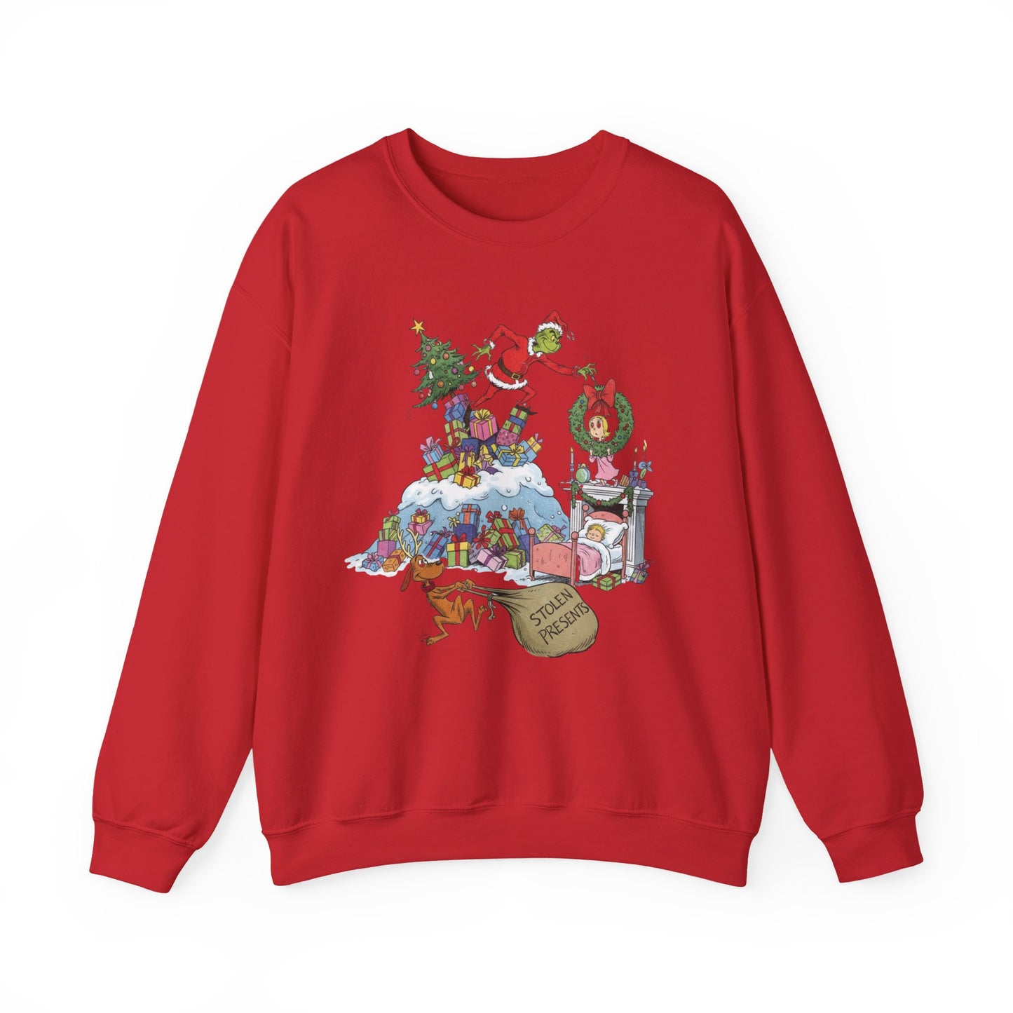 Grinch Presents Unisex Heavy Blend™ Crewneck Sweatshirt