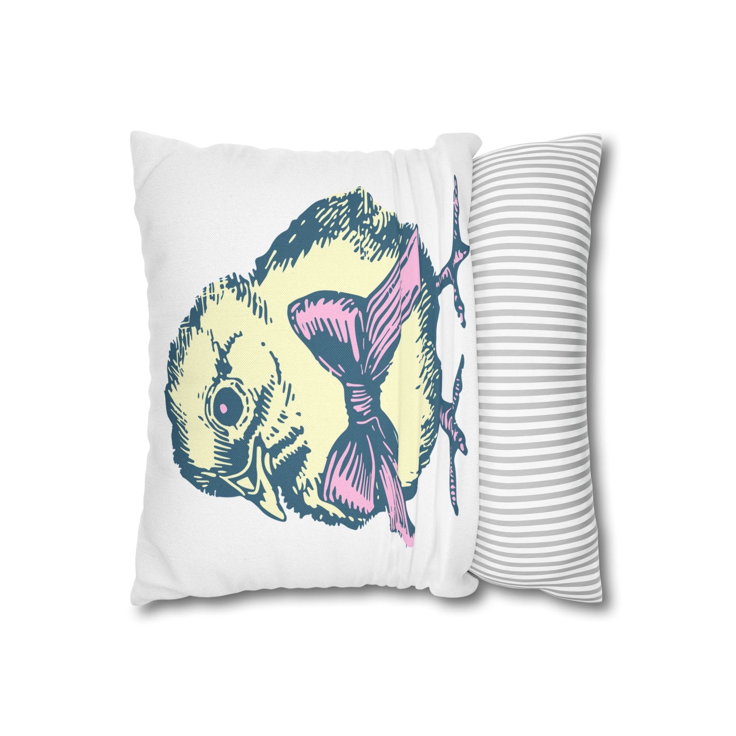 Easter Chick Throw Pillow