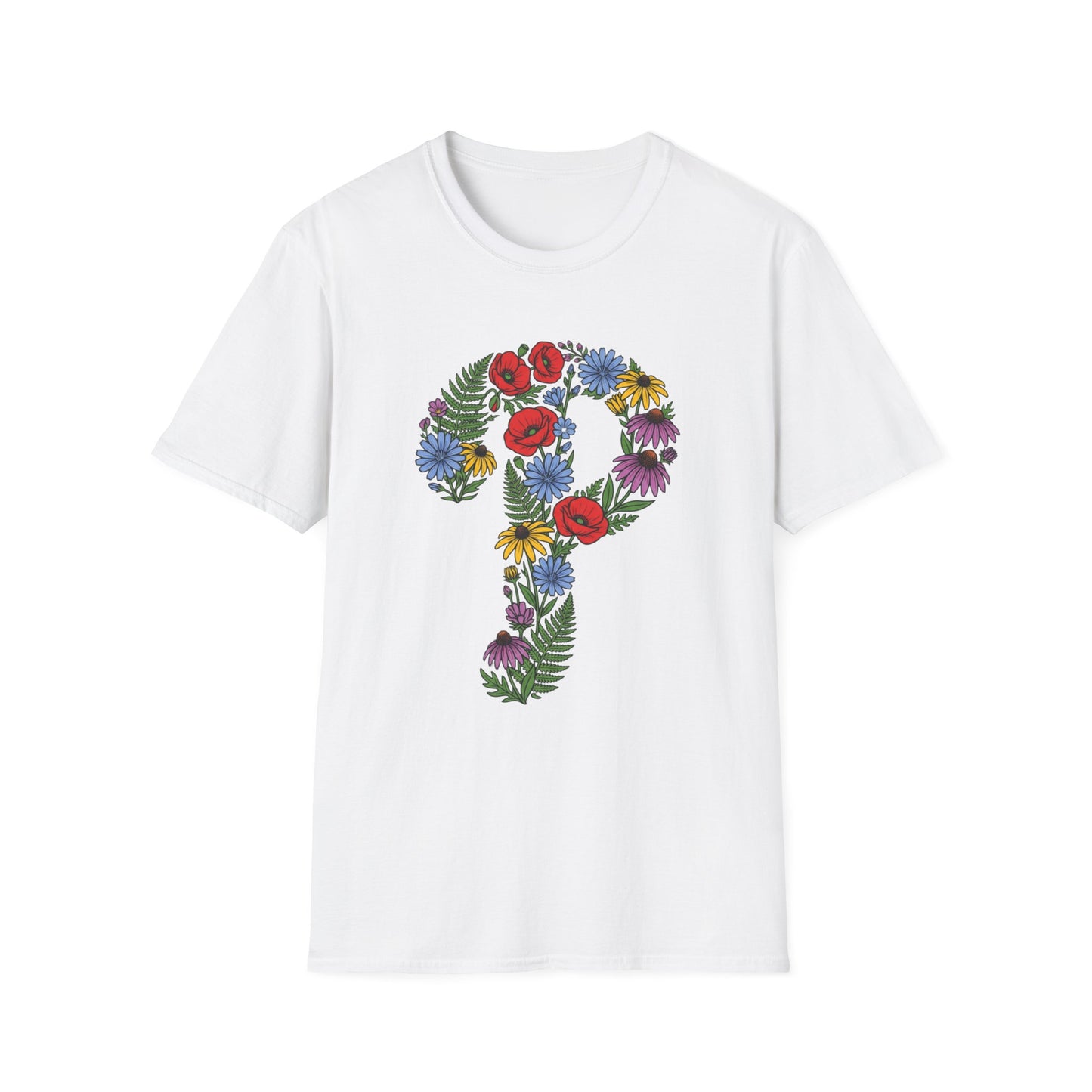 Floral  P T-Shirt