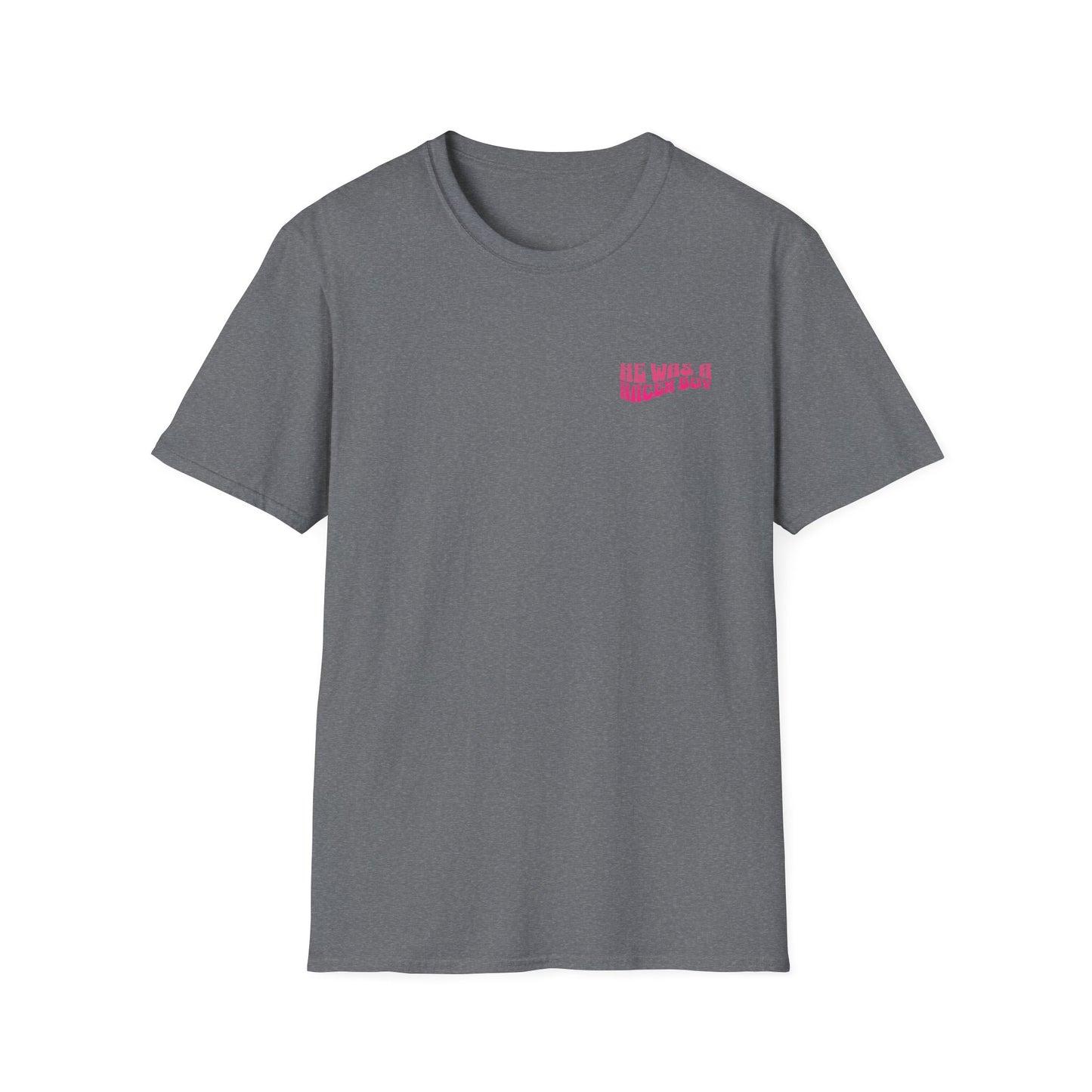 Racer Boy Pink T-Shirt