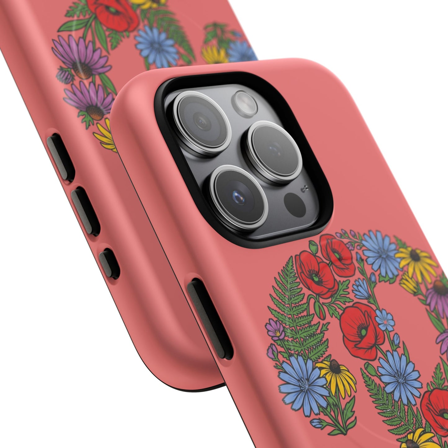 Floral Philly Tough Magnetic Phone Case