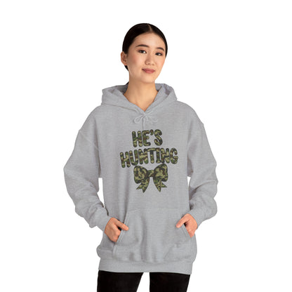 He's Hunting Hoodie