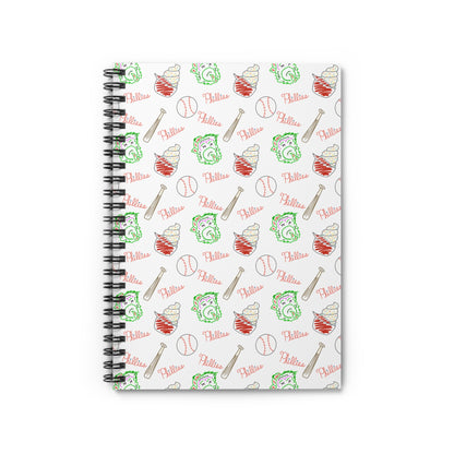 Phillies Spiral Notebook - Ruled Line