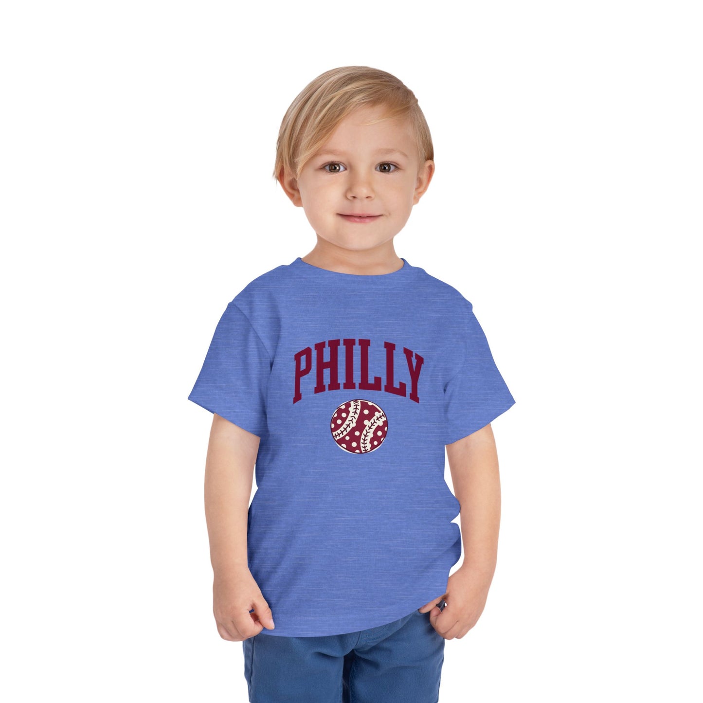 PHILLY Baseball Toddler Short Sleeve Tee