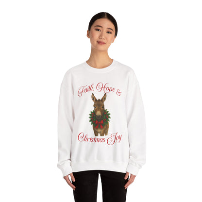 Donkey Christmas Sweatshirt