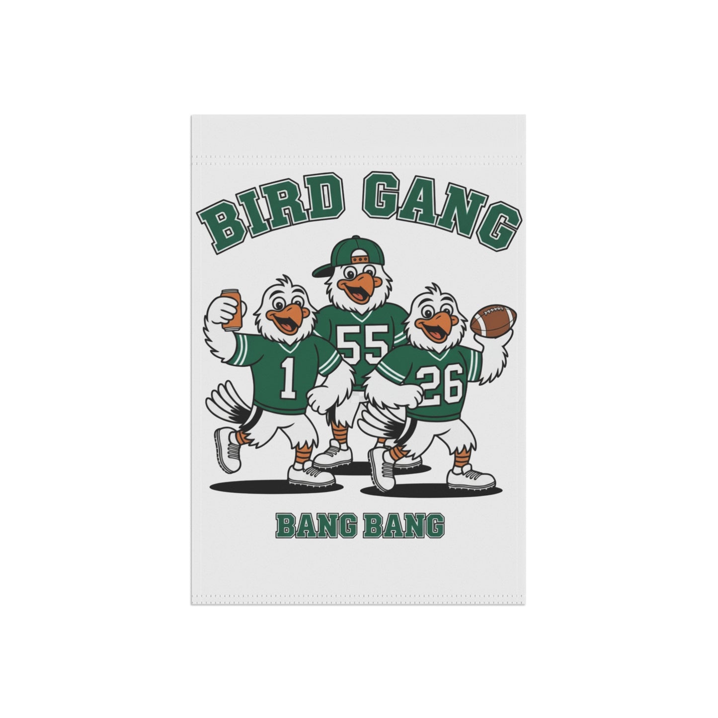 Bird Gang Garden & House Banner
