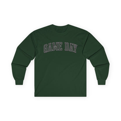 Game Day Distressed Long Sleeve Tee