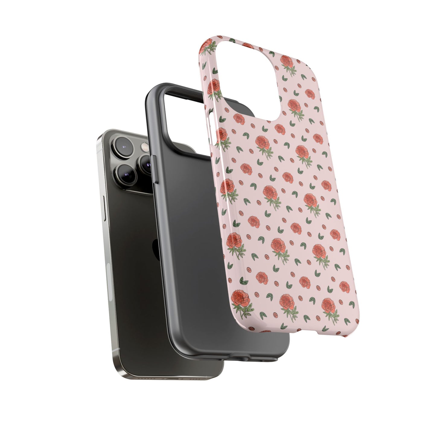 Peony Collage Phone Case