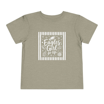Eagles Girl Collage Toddler Tee