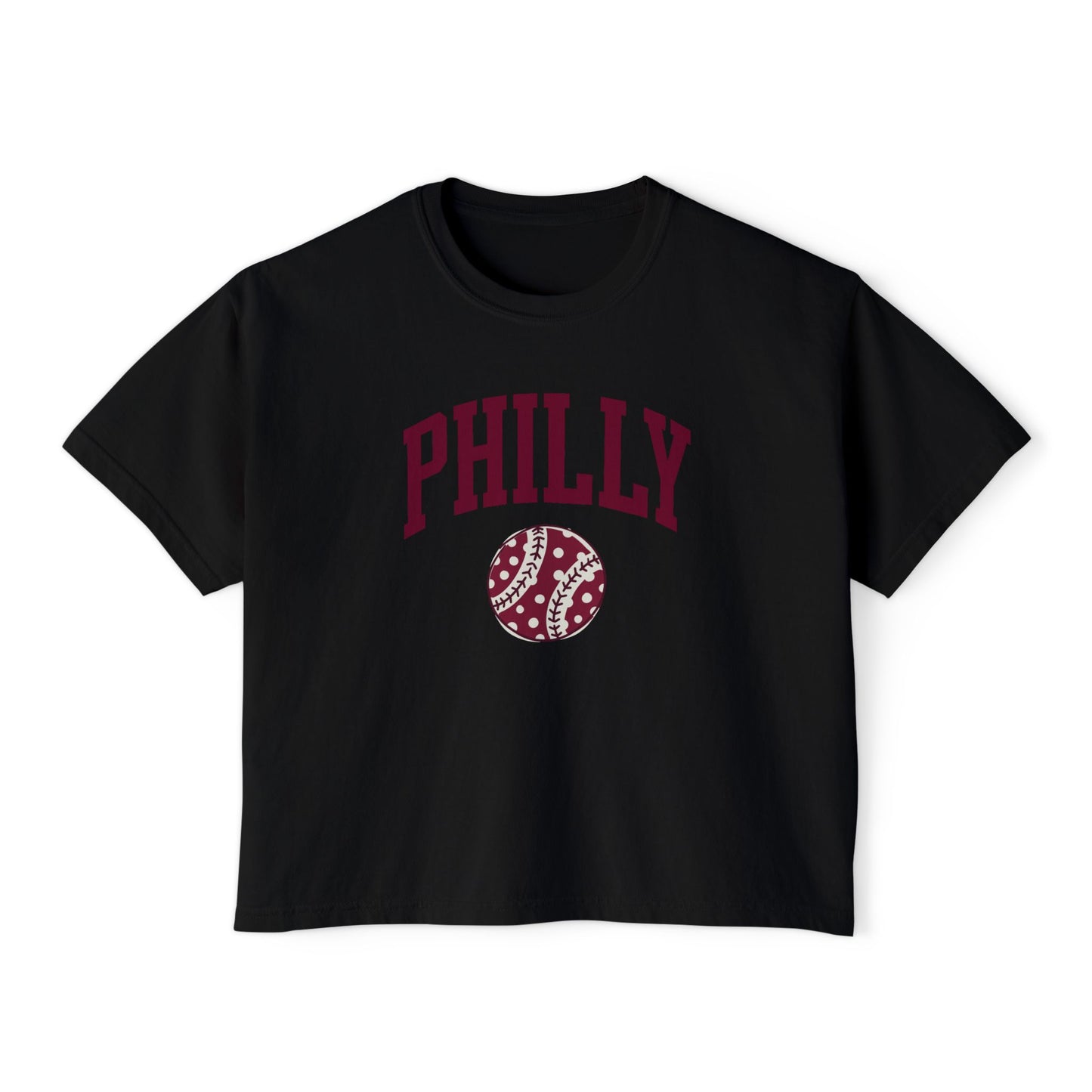 PHILLY Baseball Women's Boxy Tee