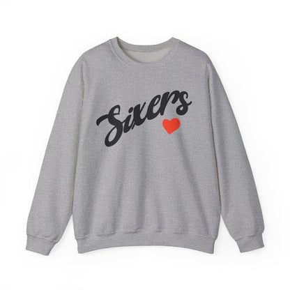 Sixers Heart Sweatshirt