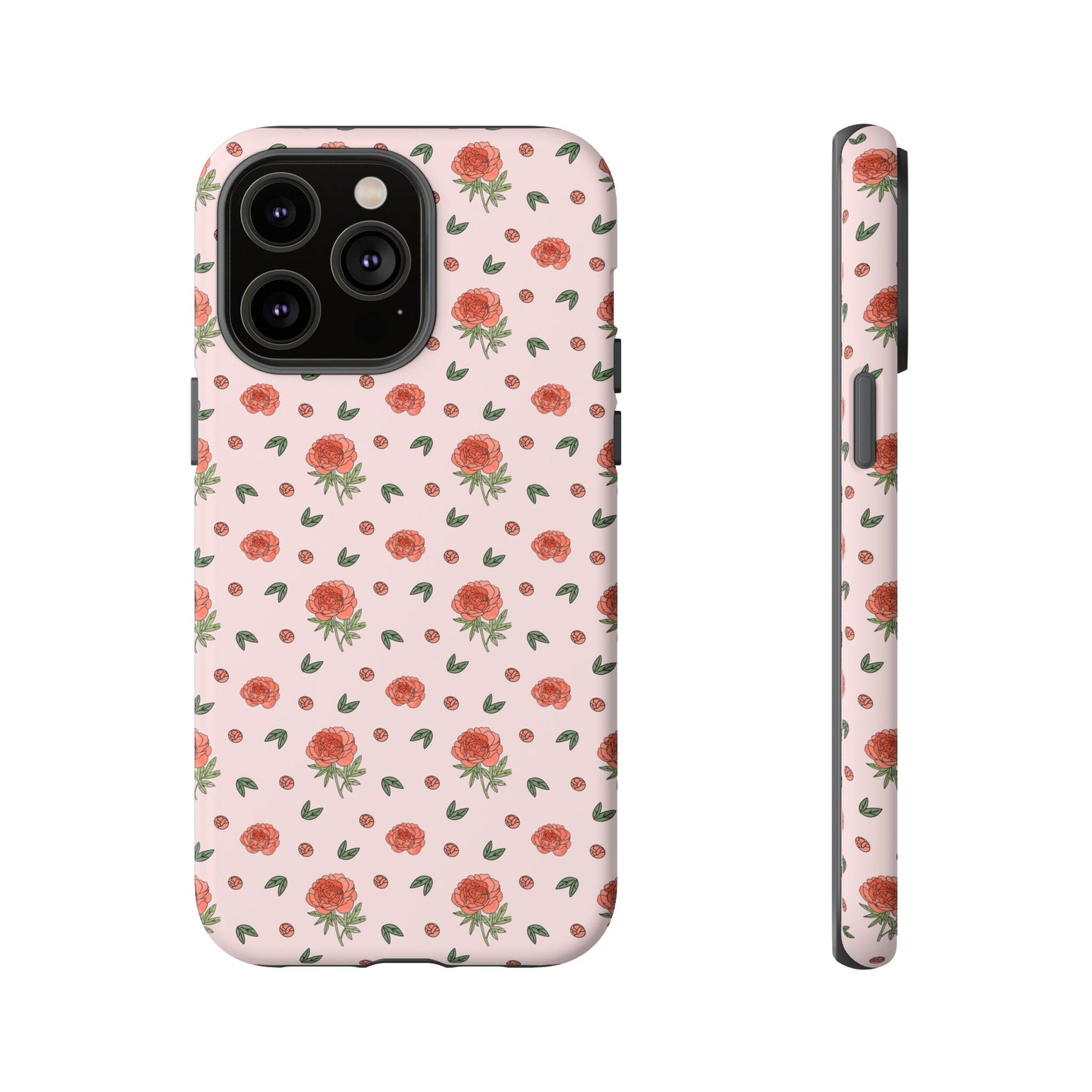 Peony Collage Phone Case