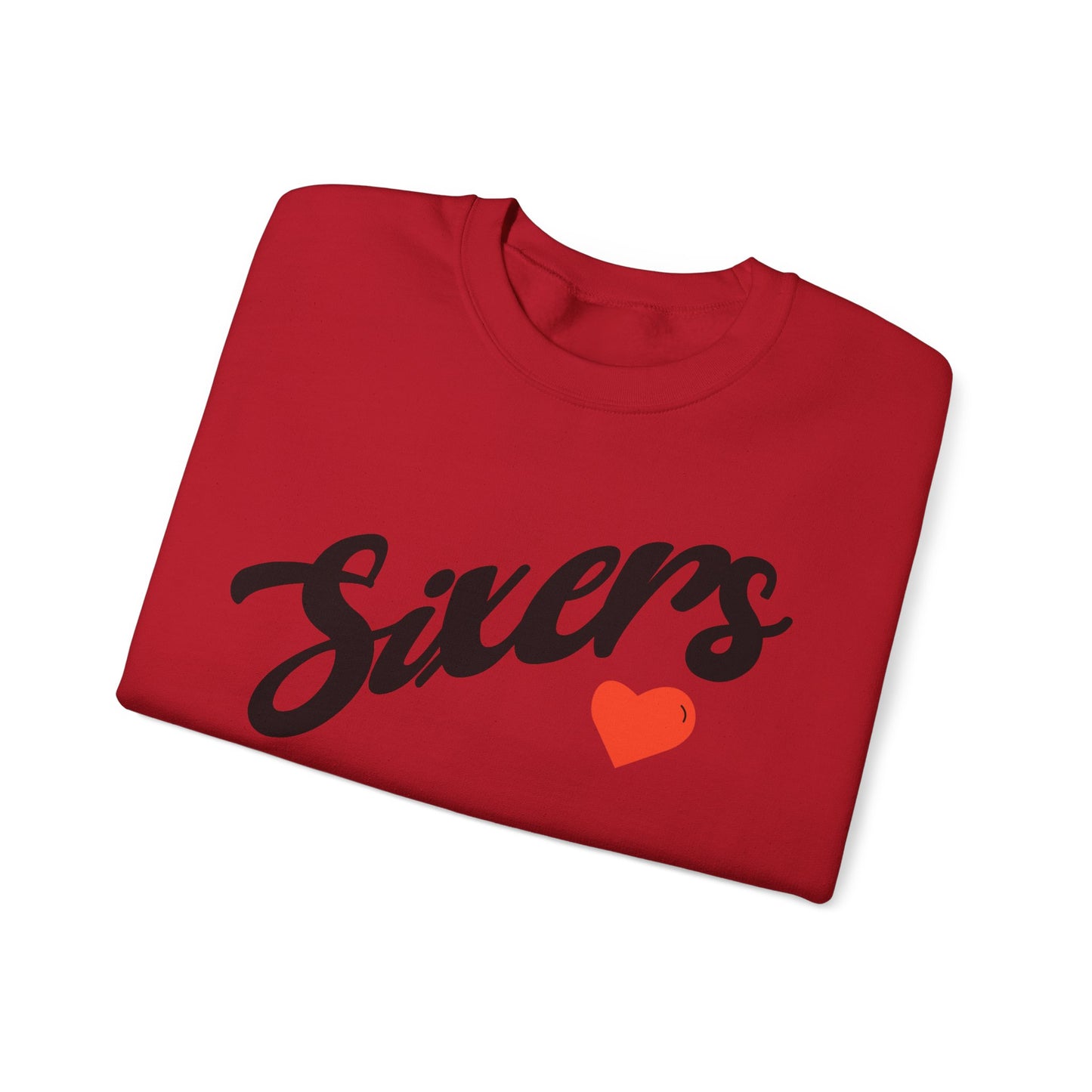 Sixers Heart Sweatshirt