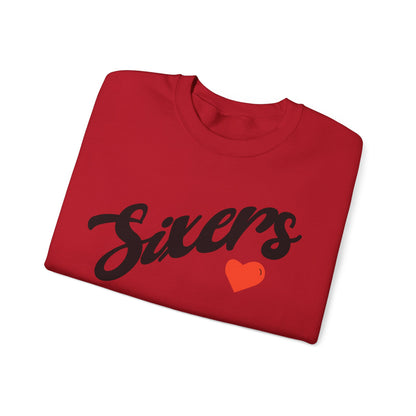 Sixers Heart Sweatshirt