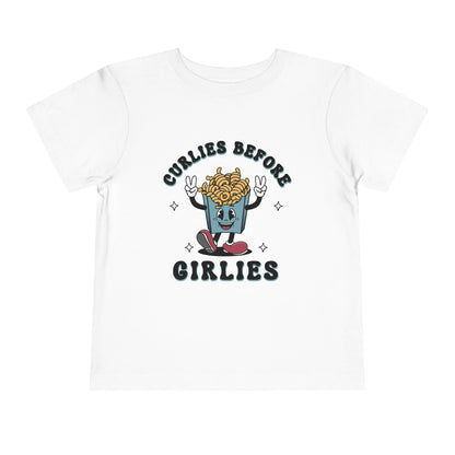 Curlies Before Girlies Toddler Tee